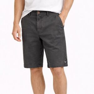 Ezekiel Dark Gray Flat Front Shorts